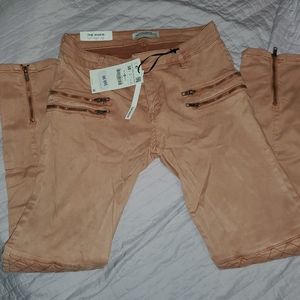 ZARA WOMAN skinny jeans in coral size 25